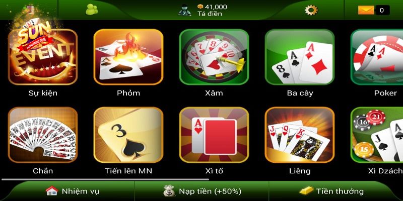 Game bài đổi thưởng