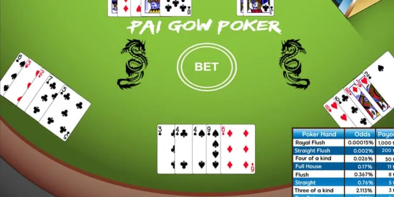 Luật chơi Pai Gow Poker đơn giản và dễ hiểu