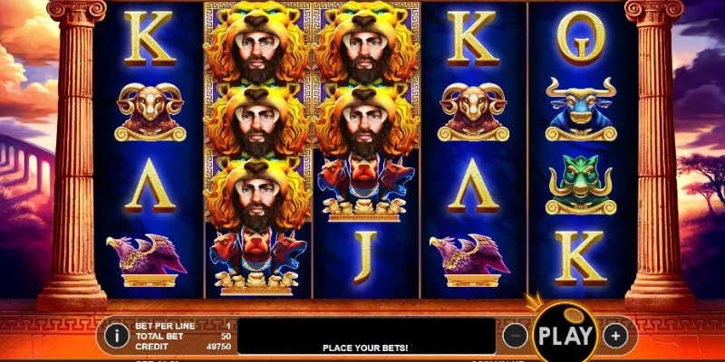 Các biểu tượng xuất hiện trong game Slot Hercules mà bạn cần nắm rõ